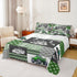 Set Set 2 Erosebridal Green Tractor Bed Sheets Full Size Farm Vehicle Truck Bedding Cartoon Equipment Construction