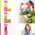Personal Blender, Portable Juice Blender for Shakes and Smoothies, USB-C Rechargeable, Cordless (Pink)