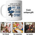 Office Mug - Some Days The Best Thing About My Job Is The Chair Spins, Funny Gift Idea, White 11oz Ceramic