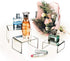 6-Pack Clear Acrylic Display Risers, Showcase Shelf for Figures, Cupcakes, Jewelry Display Stands - 3 Large Size