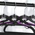 Mlici Hanger Hooks - 60 Pack Space Saving Clothes Hanger Connector Hooks for Closet Organizer (Clear)