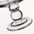 Yeeco Glass Candle Holder, 3.5" Tall Pillar Candle Holders Set of 2 for Wedding Dining