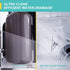 Adhesive Shower Caddy, 5 Pack Acrylic Shower Shelves Bath Organizers, No Drilling Shelves for Bathroom Storage & Decor