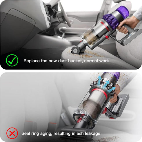 Upgraded Canister Replacement, Compatible with Dyson V11 Torque Drive, V11 Animal, V11 Complete, V15 Extra, Parts