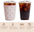 Elyndor 16-18oz) Reusable Insulated Sleeve for Iced Coffee Cup, Coffee Neoprene Sleeve for Cold & Hot Drinks, Beverage