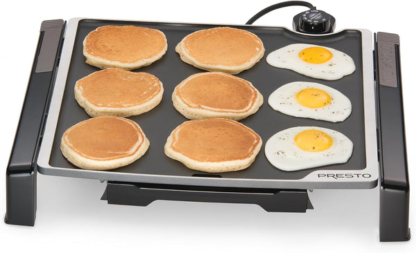 Presto 07071 15-inch Electric Tilt-n-fold Griddle in Black