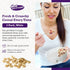 Just Crunch Anti-Soggy Cereal Bowl, 2 Pack - Keeps Cereal Fresh & Crunchy, BPA Free, Microwave Safe, White