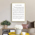 You Are My Sunshine Lullaby Canvas Wall Art – Sheet Music Poster Print for Baby Room Home Decor, Unframed
