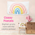 60 36 birdyboutique.com Pastel Rainbow Wall Tapestry x (Kids Room Decor, Nursery Wall Hanging, Boho Wall Art, Preschool