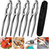 TORINALITAL Crab Leg Crackers Tools, Crab Claw Cracker, Stainless Steel Seafood Lobster Crackers