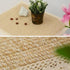 15.75 x19.68 Tablecloth Nightstand End Tabletop Dust Cover Night Stand Table Linen - Khaki