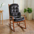 Rocking Chair Cushion Indoor Large Chair Pads Set with Ties Extra Lumbar
