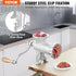 1 2 3 VEVOR Manual Meat Grinder, Heavy Duty Cast Iron Hand Meat Grinder with Steel Table Clamp, Meat Mincer Sausage