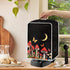 Moon Mushroom Coffee Maker Cover, Stain Resistant Washable Covers with Handle for Toaster Machine Protection
