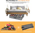 Under Bed Shoe Storage Organizer, Fits 12 Pairs, Underbed Shoe Container Solution with Clear Window