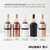 6 Huski Wine Chiller | Award Winning Iceless Design | Keeps Wine Cold up to Hours | Wine Accessory | Next Generation