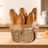 Farmhouse Seagrass Egg Baskets for Collecting Fresh Eggs Handmade Egg Collecting Basket Wicker Oval Storage Basket
