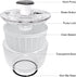 3.8 Smile mom Salad Spinner Small Lettuce Spinner Kitchen Gadgets Vegetable Washer, High Efficiency for Home Kitchen