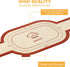 gonsir 2Pcs Set 2PCS Silicone Bread Sling, Oval Silicone Baking Sling with Longer Handles, Non-Stick & Easy Clean Dutch