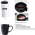 KSENDALO Coffee Mug Lids, Thicker Eco Reusable Silicone Travel Mug Cover Set, Mix-color (7pcs, 3.15" Inner Diameter)