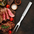 Rada Cutlery Carving Fork, Silver Handle, Made in USA