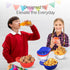 8.5 10 Restaurantware-Mini Serve Ounce Baseball Helmet Ice Cream Bowls, Disposable Sundae Bowls - Sturdy, Stylish, Blue