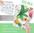 Mfault Summer Gnome Window Clings, 9 Sheets Tropical Tiki Flamingo Parrot Stickers for Seasonal Home Kitchen Decor