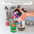 2 PCS Tuna Strainer for Can - Small Colander with Handle Stainless Steel Tuna Can Strainer Press for Kitchen