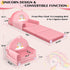 ORWIPO Cozy Unicorn Kids Sofa Bed with Removable Washable Cover & Hook and Loop Backrest Foldable Toddler Chair