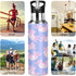 Cute Pink Axolotl Water Bottle, 32 oz Insulated Stainless Steel, BPA-Free, with Straw Lid for School, Office, Gym,