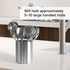 IMEEA Small Kitchen Utensil Holder for Countertop, SUS304 Stainless Steel Utensil Crock 5.3 Utensil Organizer Storage