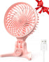 USB Desk Fan, Small Fans with CVT Variable Speeds, Quiet Portable Mini Personal Table Fan for Home Office