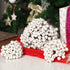 Tatuo 400 Pieces Artificial Frosted Holly Berries, Fake 12 mm Mini Fruit Berry Flower Fall Decor (White)