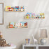 birola 32 inches Set 3,Wood Nursry Shelves of Floating Nursery Book Shelves for Wall,Wall Bookshelves