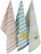DII Summer Fun Kitchen Dishtowel Set - Watermelon Collection - 3 Piece