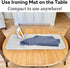 Evelots Ironing Mat Pad for Top of Washer, Dryer, Table - Portable Iron Board Replacement, Heat Resistant