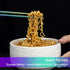 Metal Chopsticks Reusable 5 Pairs, Multicolor Stainless Steel, Dishwasher Safe, Lightweight Non-Slip Set