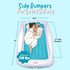 4ft Asani Inflatable Toddler Travel Bed, Electric Pump, Leakproof Air Mattress, Bumpers, Carry Case, Pillow - Fits Kids