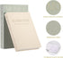 Firtoza Set 2 Decorative Book Storage Boxes of - Faux Book Storage for Photos & Keepsakes Elegant Linen Fabric Coffee