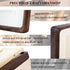 11x14 8x10 5x7, Wooden Large Picture Frames Matted to / Natural Black Walnut Frames Brown