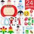 2025-24 Countdown 4 5 6 7 8 9 10 11 12 Advent Calendar Days of Surprises Fidget Toys Bulk - Christmas Holiday Advent