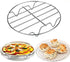 Konrisa Stainless Steel Steam Rack for Instant Pot, Trivet Holder for Cooking, Set of 3