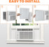 GCGOODS Window Air Conditioner Side Panels with Frame, Adjustable Kit for 8,000 BTU Units