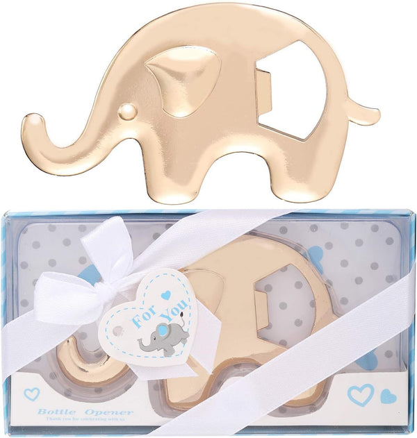Cesdai Pack of 36 Bottle Opener Baby Shower Party Favor for Guests Elephant