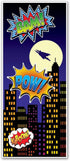 Beistle Hero Door Covers 2 Piece, 30" x 6', Multicolor