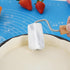 Small Marble Rolling Pin Pizza Roller, Non-Stick T-Type Pastry Roller for Cake Baking, Tortilla & Cookies