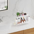 VITVITI 2-Tier Bathroom Organizer, Metal Wire Mesh Storage with Basket Hooks for Vanity Tray Shelf and Kitchen Spice