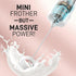 Mini & Mighty Milk Frother Wand Powerful Handheld Coffee Frother, Battery Operated Drink Mixer Compact Pocket Size