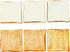 Joeabor Artificial Bread Slice and Toast 6 Pack Fake Sliced Bread Realistic Fake