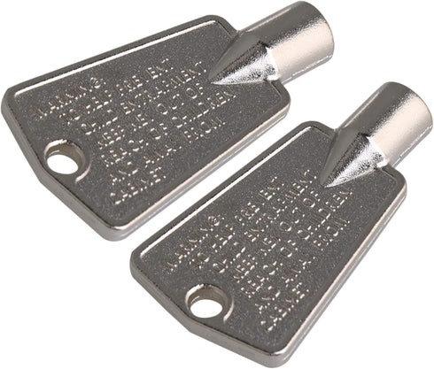 RDEXP Freezer Door Keys Set of 4, 1.77x0.98inch Replaces AP6012757 AP2940188 WP842177